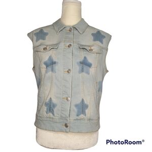 LULAROE Denim Sleeveless JACKET